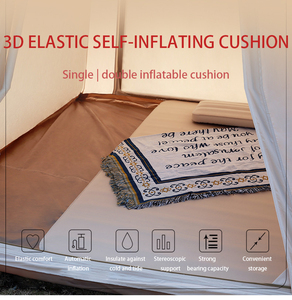 Matelas de camping gonflable et dégonflable 3D en TPU souple avec logo personnalisé pour la randonnée - Product Image 2