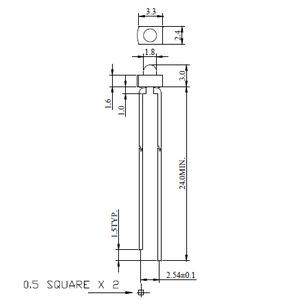 1.8 mét Dip Diode LED đèn duy nhất & Bicolor ấm trắng màu vòng 1.8 mét Led - Product Image 4