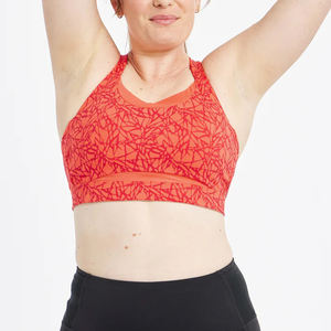 Top da nuoto in stile più comodo da bagno Yoga con spalline <span class=keywords><strong>grandi</strong></span> <span class=keywords><strong>seni</strong></span> cuciti in assorbenti reggiseno sportivo Sexy nudo più votato - Product Image 6