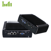 Mini PC Sin Ventilador N5095 en Oferta, DDR4, HD, VGA, 4 Puertos USB 3.0, 2 Puertos USB 2.0, Multi-Interfaz, Entrada de 12V, Sistema Barebone Industrial