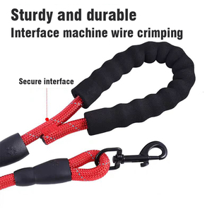 Guinzaglio <span class=keywords><strong>per</strong></span> Cani Personalizzato con <span class=keywords><strong>Collare</strong></span>, Morbido, Resistente, Antiscivolo, Imbottito, Riflettente, Regolabile in Nylon, Vendita all'Ingrosso - Product Image 3