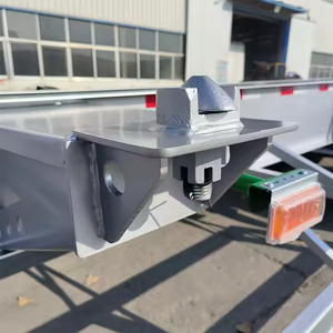 Semirremolque de Plataforma Plana para Contenedores de 20 y 40 Pies, Remolque Esqueleto para Transporte con Estructura de Acero - Product Image 5