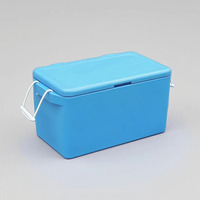 Glacière isotherme 68L en plastique PE robuste, étanche, pour la conservation de la glace et le stockage alimentaire en extérieur