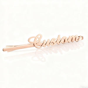 SongYi Özel İsimli Paslanmaz Çelik Tokalar Tatlı Stil Metal Saç Aksesuarları ve Süsleri - Product Image 5