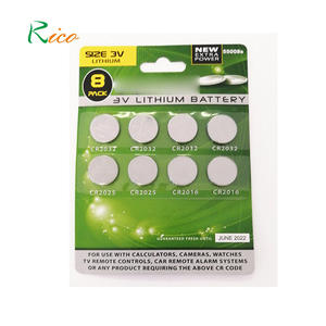 OEM ODM CR2032 0% Mercurio, Batería de Botón de Litio de 3v, Paquete de 1/2/5 Piezas, CR2032 CR2016 CR2025 CR1620, Varios Modelos - Product Image 6