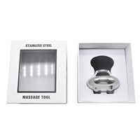 Acier inoxydable Gua Sha grattage outil de Massage forme de champignon Guasha conseil pour Spa relaxant méditation Massage
