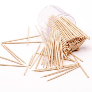 WW-TP1828 thân thiện với môi dùng một lần <span class=keywords><strong>Birch</strong></span> tăm xỉa răng phân hủy sinh học dao kéo cho các bên - Product Image 5