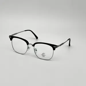Monturas de decoración de diseñador para hombre cuadradas grandes TR90 personalizadas al por mayor, gafas ópticas, montura de ojo, gafas ópticas