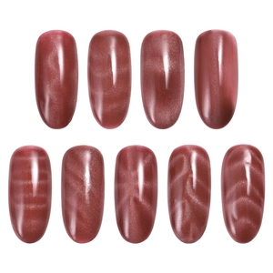 Outil magnétique pour ongles effet œil de chat noir, 9 motifs, bâton magnétique puissant, effet 3D, vernis gel, outil de manucure pour salon - Product Image 6