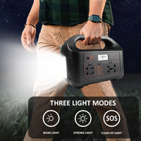 Petite centrale électrique à prix avantageux, générateur solaire rechargeable de 150 W, système de stockage d'énergie, alimentation portable de secours pour l'extérieur