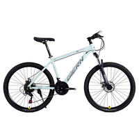 Vélo VTT Simple et Personnalisé de Haute Qualité pour Hommes et Femmes, 26 Pouces, Frein à Disque en Aluminium, 21 Vitesses
