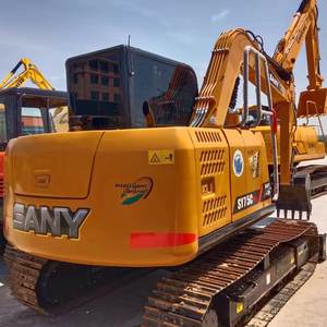 รถขุดมือสอง SY75C น้ำหนัก 7.5 ตัน ยี่ห้อ SANY รุ่นปี 2023 เครื่องยนต์ดีเซล ความจุบุ้งกี๋ 0.32 ลูกบาศก์เมตร ได้รับการรับรองมาตรฐาน EPA และ CE ราคาถูก ผลิตในจีน สำหรับงานก่อสร้าง - Product Image 2