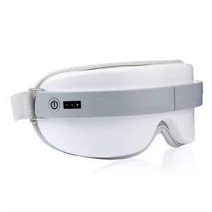 Masseur oculaire vibrant chauffant électrique, 4 vitesses, compresse chaude, soulagement de la fatigue, massage des yeux avec mode musique Bluetooth - Product Image 1