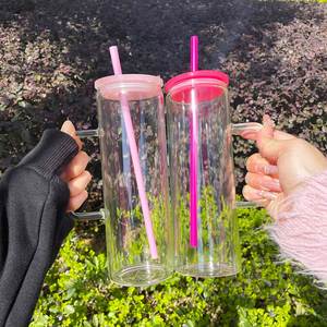 Paquete de 25 Tazas de Vidrio Transparente de Borosilicato de Alta Calidad para Sublimación, 20 oz, para Impresión Personalizada - Product Image 4