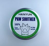 HANYUN OEM /ODM Marque privée Crème de soin des pattes des animaux de compagnie Chien Chat Craqué Meilleur choix Baume à pattes Prévenir les gerçures sèches Peau saine
