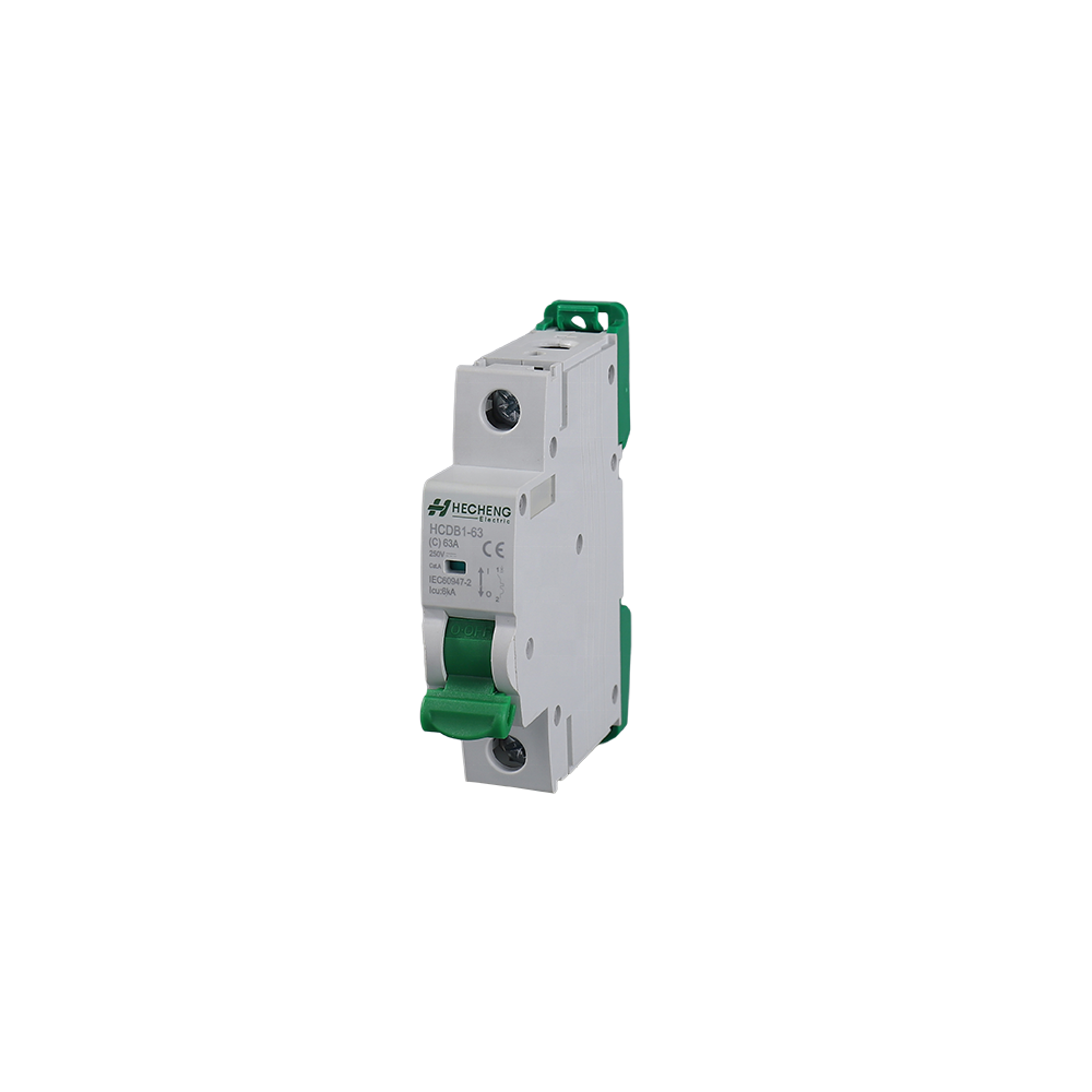 HCDB1-63 Miniature Circuit Breaker, 6/10/16/20/25/32/40/50/63A AC MCB, 1P/2P/3P/4P Circuit Breaker 500V 1000V For Solar Panel · image 2
