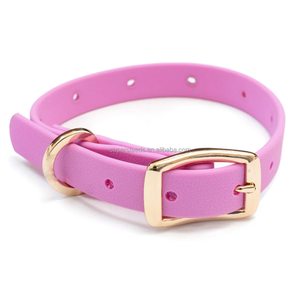 Indoor Outdoor Tactische Moderne Waterdichte Reliëf Pvc Gecoate Custom Charms Logo Hond Kraag Met <span class=keywords><strong>Extra</strong></span> Gaten Voor Alle Seizoenen - Product Image 1