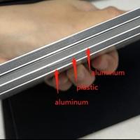 Nouveau panneau composite en aluminium (ACP) 2026 de 3 mm et 4 mm avec finition surface solide pour murs de cuisine et enseignes publicitaires