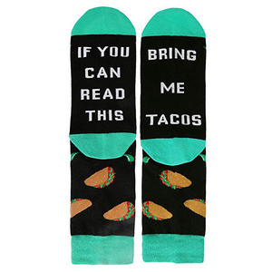 Si Me puede leer <span class=keywords><strong>este</strong></span> traer <span class=keywords><strong>cerveza</strong></span> café tocino Tacos de punto de algodón divertido Calcetines - Product Image 2