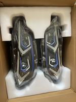 Phares LED à boîtier noir de style dernier cri pour BMW F30 F35 LCI 2013-2018 Plug and Play nouvelle condition 12V tension