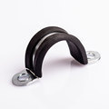 Galvanized <b>Rubber</b> <b>Strip</b> Saddle Clip 6-50mm For Electrical Wire Protection - Product Image 5