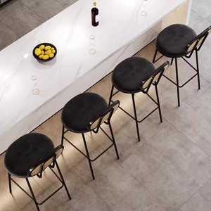 Taburetes de Barra de Metal Estilo Industrial Vintage <span class=keywords><strong>para</strong></span> Cocina, <span class=keywords><strong>Desayunador</strong></span>, Cafetería, Muebles de Interior, Silla Alta de Barra - Product Image 3
