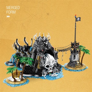 Reobrix, Isla Calavera del Puerto Pirata, Juguete Educativo de Plástico de 40 Piezas para Jóvenes y Niños de 15 a 35 Años, Unisex - Product Image 4