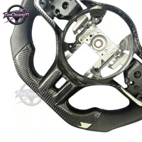 Setir Mobil Kulit Serat Karbon Berkualitas Tinggi Khusus untuk Mitsubishi Lancer Evolution Evo X Evo 10 2008-2015