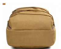 Sac à dos d'hydratation tactique en polyester Oxford imperméable léger avec système Molle, grande capacité, fermeture éclair, pour randonnée et cyclisme en extérieur