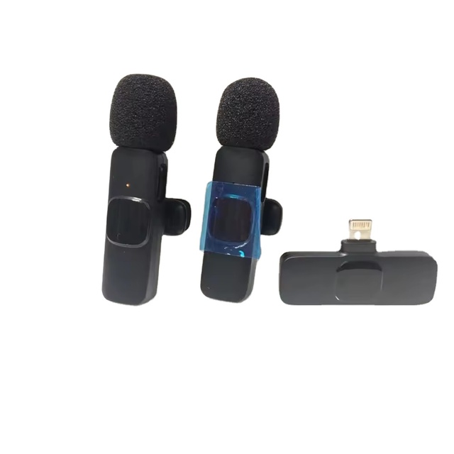 High Quality Microphone Lavalier Wireless Dual Wireless Microphone Wireless Professional Tie for Shooting
