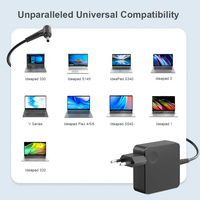 Cargador de 65W para Portátil, 20V 3.25A, Punta de CC de 4.0*1.7mm, Enchufe Estadounidense, Adaptador de Corriente de Repuesto para Portátiles Lenovo Serie IdeaPad