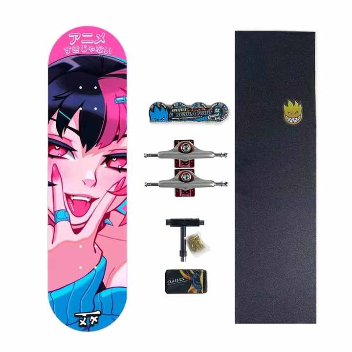 Girl Zero Skateboard Complete - Double Rocker 7 Ply Deck