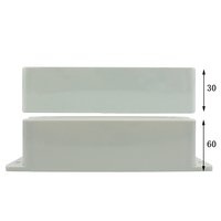 Boîtiers de protection, boîte mystère, coque électronique, étanche IP67, plastique ABS, anti-poussière, scellé avec des oreilles de suspension, connecteur personnalisable