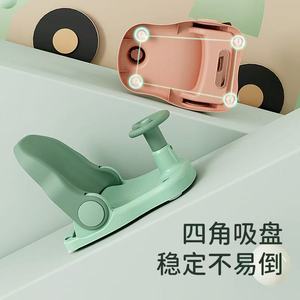 Chaise de bain pour enfants, siège inclinable et réglable, antidérapant, pour le bain du bébé, avec dossier - Product Image 5