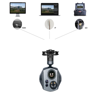 Drone agricole Viewpro Q30TIRM Pro avec GPS, double caméra EO 30x et caméra <span class=keywords><strong>thermique</strong></span> 35mm, télémètre 3km, nacelle 3 axes et application de contrôle à distance - Product Image 4