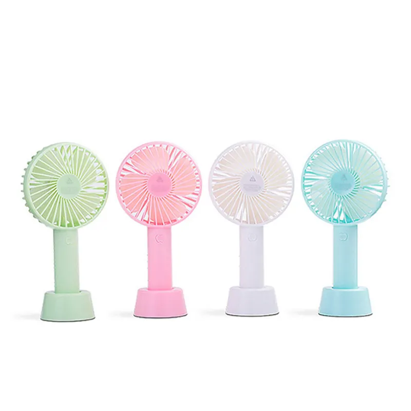 Portable cordless mini usb charging fan rechargeable battery operated electric hand fan price usb desk