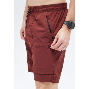 Shorts de sport en mesh pour hommes, amples, décontractés, pour la course à pied, séchage rapide, avec éléments réfléchissants - Product Image 4