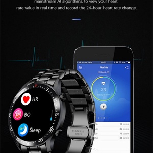 Montre connectée Lige 2022, nouvelle montre fonctionnelle, fréquence cardiaque, fitness, étanche, Android, IP68, écran tactile circulaire complet, Reloj Smart Watch - Product Image 5