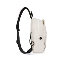 Sac à bandoulière urbain multi-compartiments, logo personnalisé, léger, imperméable, antivol, sac de poitrine pour l'extérieur