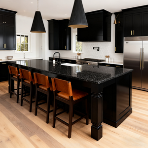 خزائن مطبخ خشبية فاخرة مقاومة للماء من جودي، أثاث منزلي عالي الجودة، مطابخ عصرية - Product Image 1