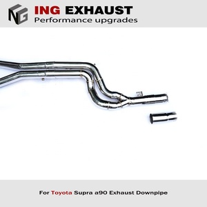 Venta Directa de Fábrica <span class=keywords><strong>ING</strong></span> para Toyota Supra A90 Catback <span class=keywords><strong>2021</strong></span>+ Supra A90 2.0T 3.0T B48 B58 Válvula de Escape Cat Back de Acero Inoxidable - Product Image 5