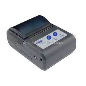 58mm máy in mini với BT USB không dây di động nhận nhiệt máy in di động Bluetooth Chứng Khoán Vé máy in miễn phí phụ tùng