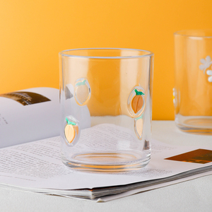 Bicchiere di Lusso Ortus Home con Decorazione 3D a Forma di Frutta, Riutilizzabile, Lavabile in Lavastoviglie, Parete Spessa, Colorato, per <span class=keywords><strong>Caffè</strong></span> - Product Image 1