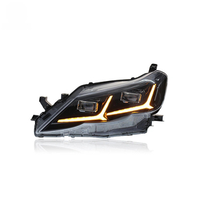 Ensemble de phares LED avec lentille DRL et clignotants séquentiels, lampe avant modifiée pour Toyota Reiz 2010-2012, accessoires automobiles - Product Image 1