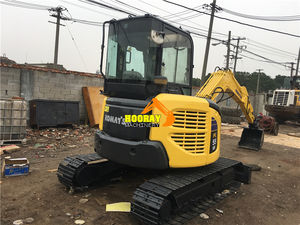 Machine de construction japonaise KOMATSU PC55MR-2 Excavatrice hydraulique sur chenilles d'occasion - Product Image 4