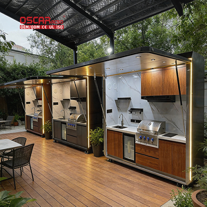 Weatherproof Stainless Steel Pod Touch - Cool Fridge Outdoor Bbq Setup Patio Garden Outdoor Kitchen - Product Image 1
