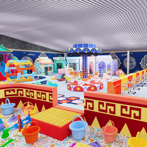 Parque Infantil Interior Personalizado con Temática de Dragón Chino Tradicional, Castillo de Juegos con Tobogán - Product Image 5