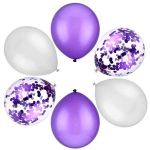 Décoration de fête prénuptiale violette, bannière « Future mariée », pompons, lanternes, pétales pour mariage, fournitures de fête de bachelorette - Product Image 4