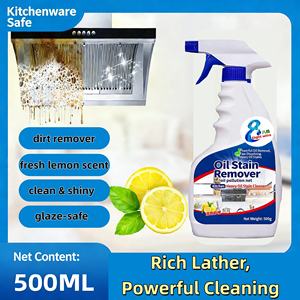 Limpiador de Grasa de Disolución Rápida para Manchas de Aceite Pesado en la Cocina con Aroma a Limón, Nueva Fórmula Mejorada - Product Image 6