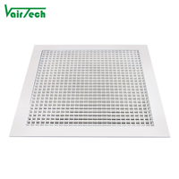 Grille de plafond pour caisse à oeufs de tailles multiples Grille de retour d'air en aluminium Grille de ventilation murale